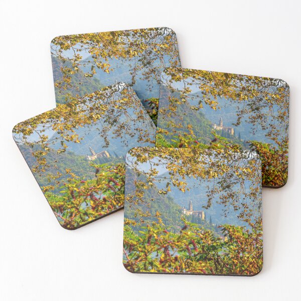 Item preview, Church with Trees Branches on the Mountain Side and Lake Lugano in Morcote designed and sold by Mats Silvan.