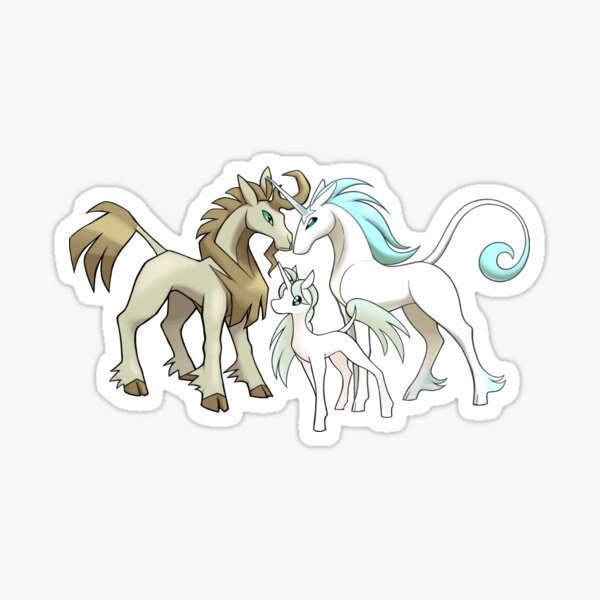Faemon Unicorn Family Sticker