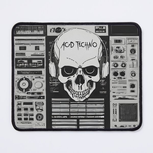 Item preview, Acid Techno Skull designed and sold by Designorigin.