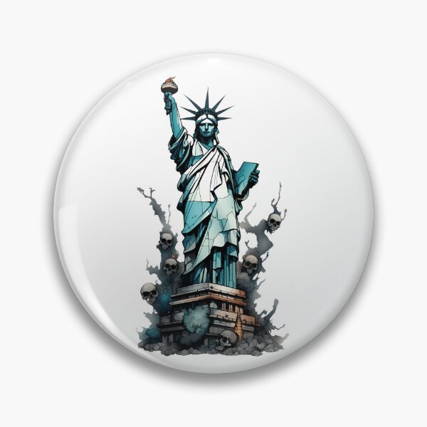 Item preview, The skulls of Liberty designed and sold by AnEmptyLake.