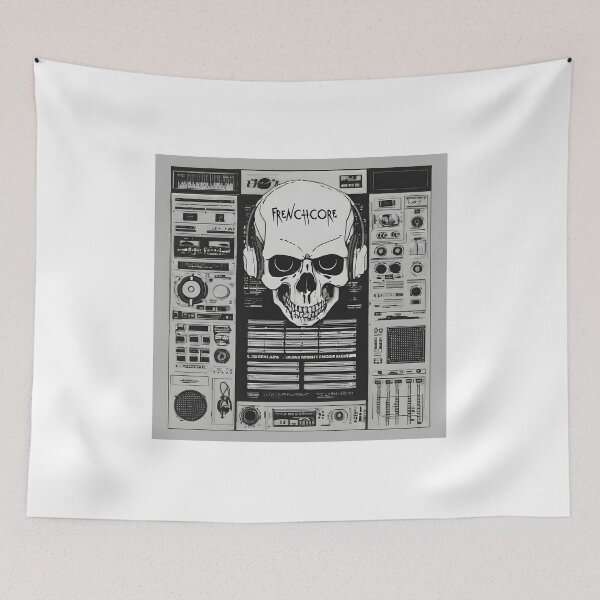 Item preview, Frenchcore Skull designed and sold by Designorigin.