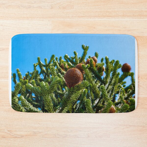 Item preview, Beautiful Snake Pine or Monkey Tree with Cone (Araucaria araucana) in a Sunny Summer Day designed and sold by Mats Silvan.