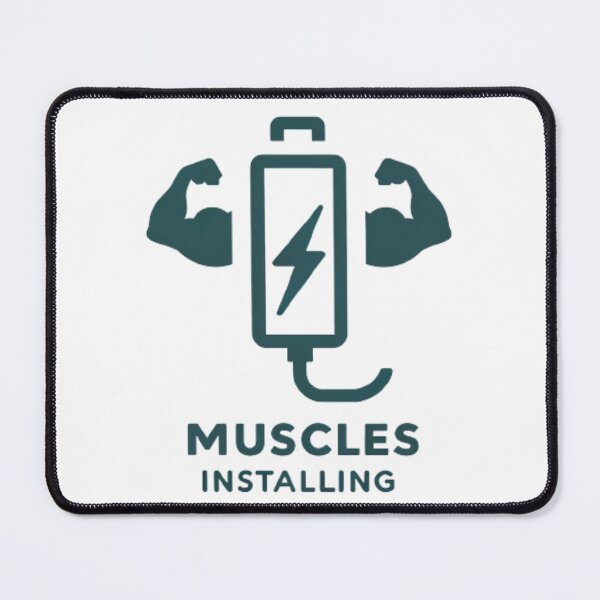Item preview, Muscles Installing designed and sold by KeenDesigning.