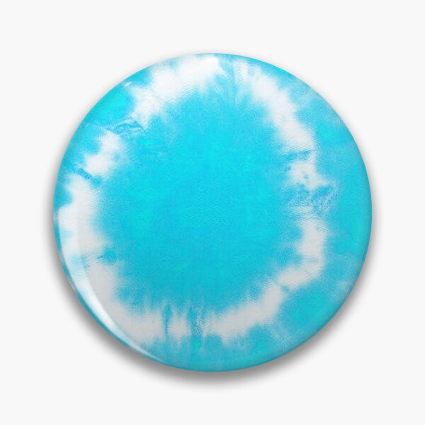 Item preview, Hippie Retro blue white abstract shibori circles pattern designed and sold by colorfulglee.