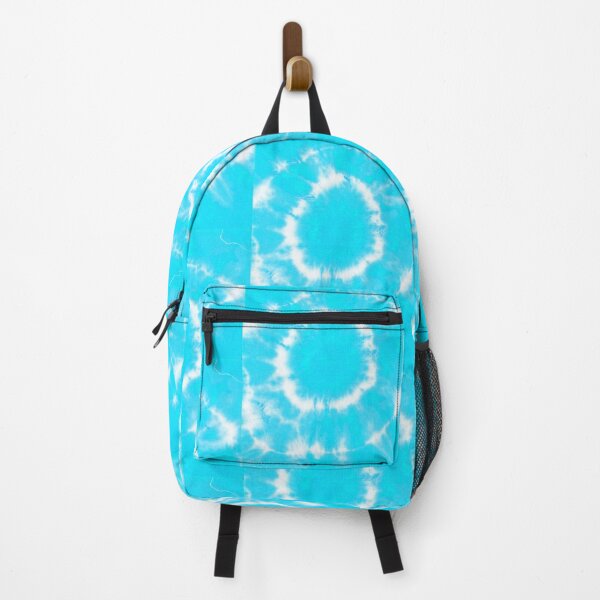 Item preview, Hippie Retro blue white abstract shibori circles pattern designed and sold by colorfulglee.