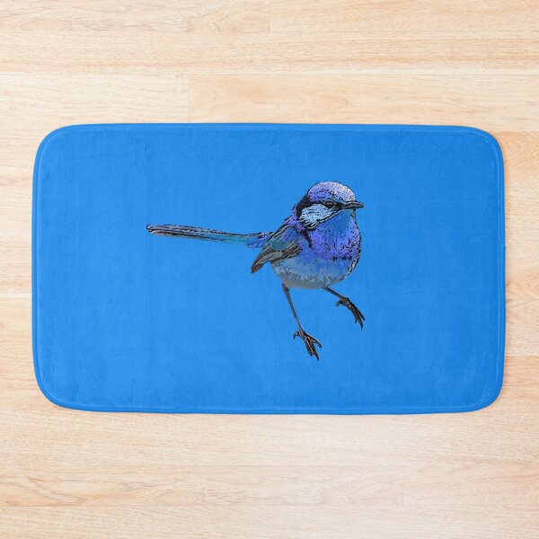 Item preview, Splendid Fairywren Black Alternate Design  designed and sold by designsasstultd.