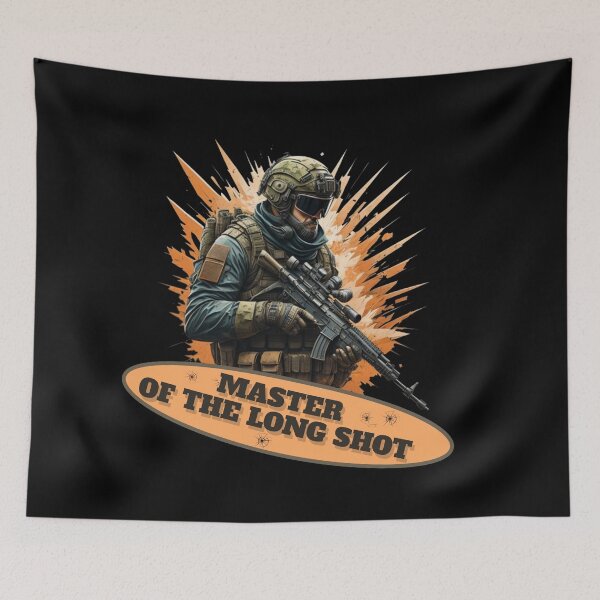 Item preview, Master of the Long Shot Sniper Art Print designed and sold by Hungry-Murphy.