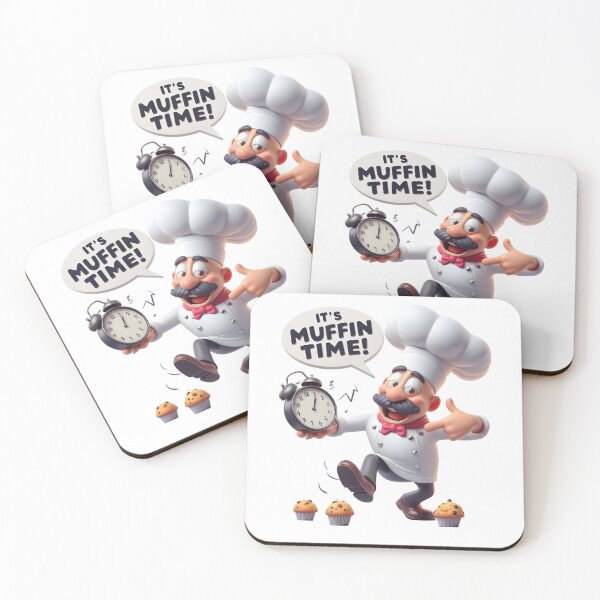 Item preview, Its Muffin Time Funny Gift designed and sold by André Botes.