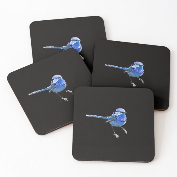 Item preview, Splendid Fairywren White Alternate Design  designed and sold by designsasstultd.
