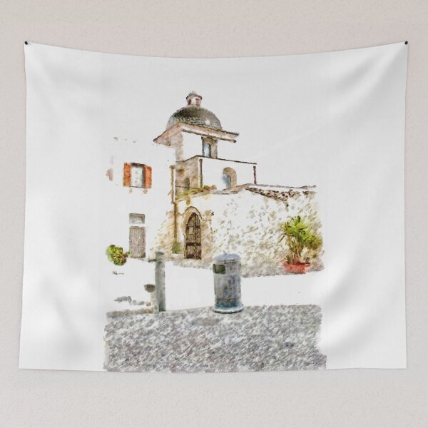 Item preview, Glimpse of the historic center with a dome designed and sold by Giuseppe Cocco.