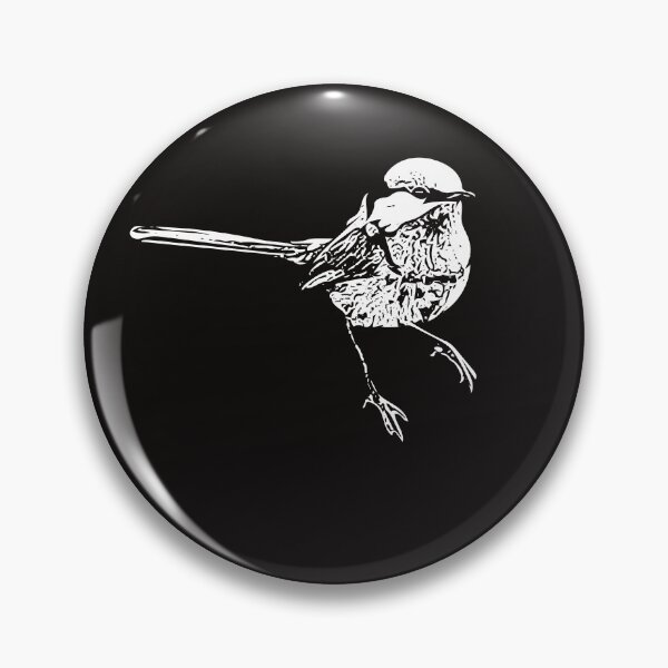 Item preview, Splendid Fairywren White Design  designed and sold by designsasstultd.