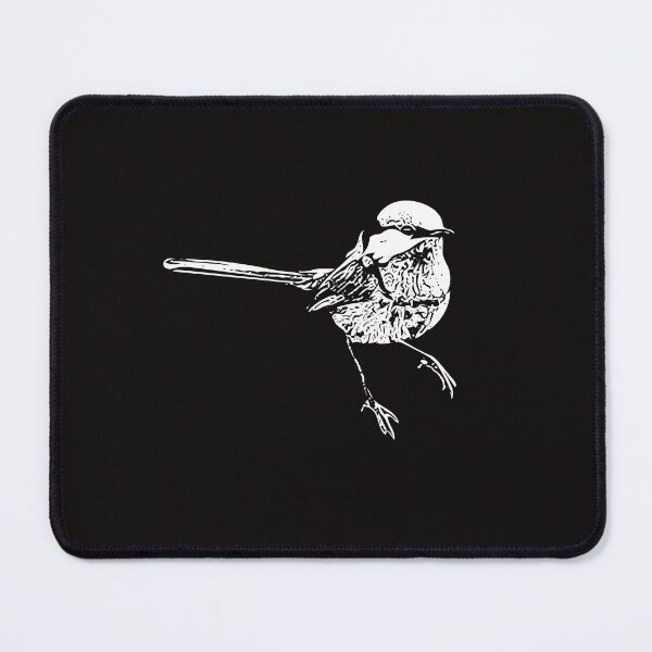 Item preview, Splendid Fairywren White Design  designed and sold by designsasstultd.