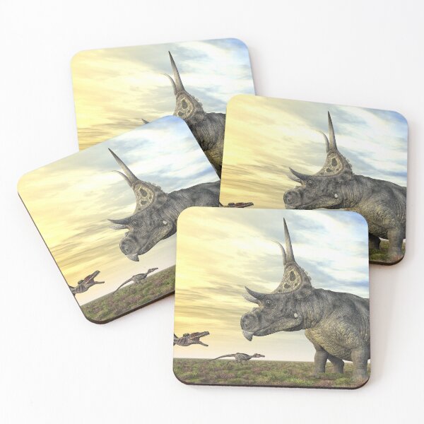 Item preview, Dinosaurs Velociraptor and Diabloceratops designed and sold by MIRO3D.