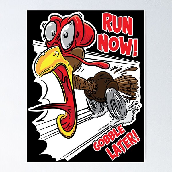 Run now gobble later on sale socks