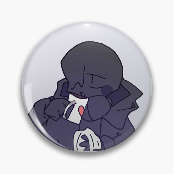 Nightmare Sans Chibi Pin for Sale by TheArtCauldron