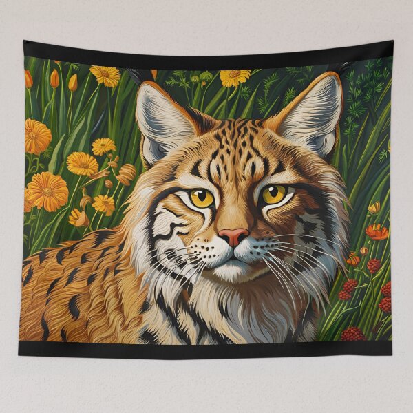 Aperçu de l'œuvre Portrait de Lynx, art généré par Ai créée et vendue par ACC .
