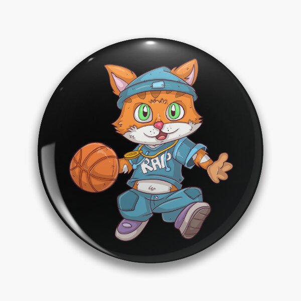 Item preview, Basketball cat designed and sold by Soulskier.