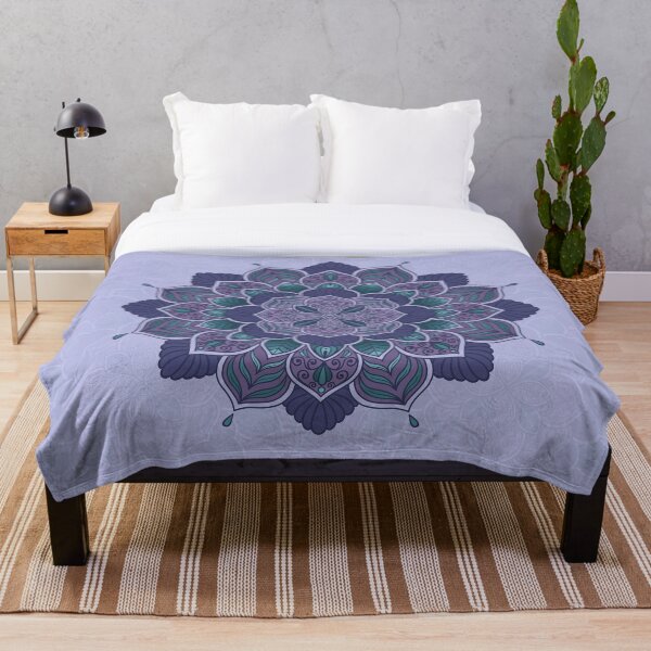 Item preview, Purple Bloom Mandala  designed and sold by Shaseldine.