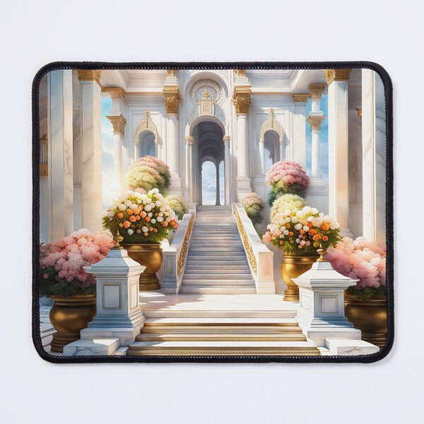 Item preview, Enchanted patio designed and sold by AIartistIT.