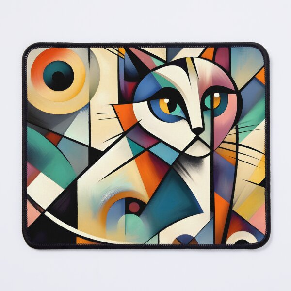 Item preview, Abstract Cat Art designed and sold by onlycatdesigns.