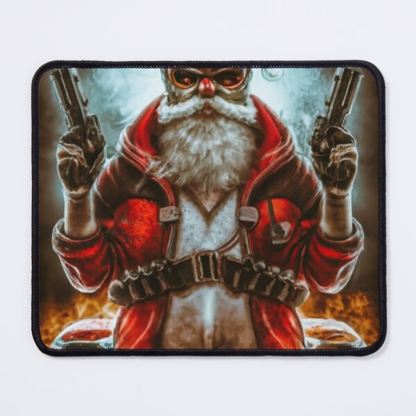 Item preview, Gangsta Santa With Sunglasses Christmas Sweater Funny Colorful Humor Popart designed and sold by ShopSunday.