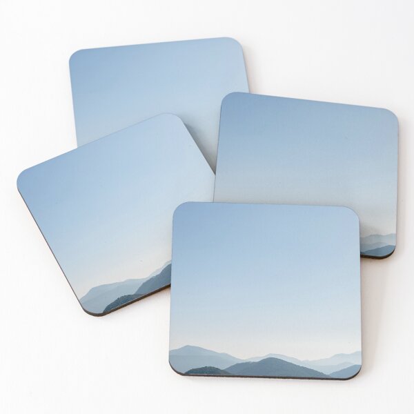 Item preview, Beautiful Mountain Range with Blue Clear Sky designed and sold by Mats Silvan.