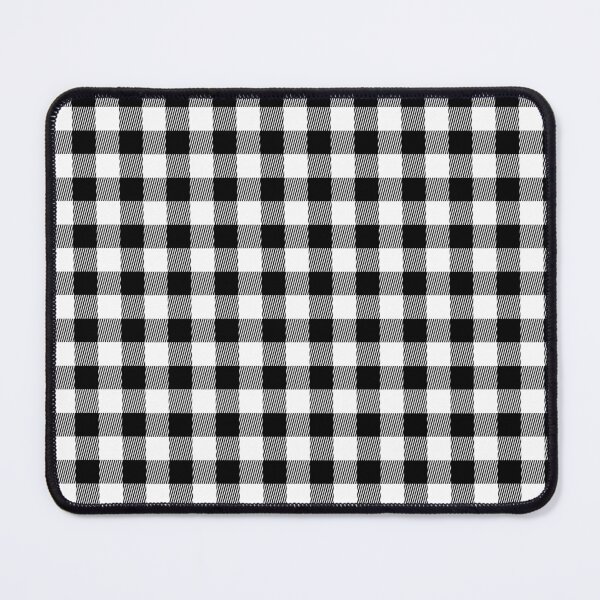 Item preview, Black and White Checkered, Retro Large Plaid Gingham Check designed and sold by Danicus666.