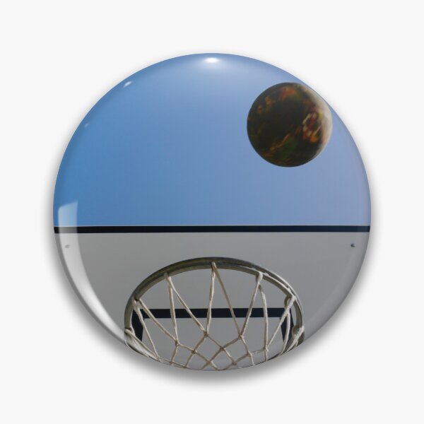 Item preview, Basketball Hoop and a Ball Against Blue Clear Sky designed and sold by Mats Silvan.