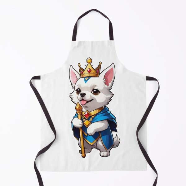 Item preview,  dog with a crown and a scepter designed and sold by Karaz's Animal Kingdom.