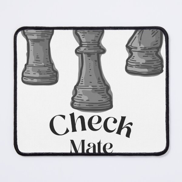 Item preview, Chess Check Mate Repeat Checkmate Board Game designed and sold by BartusaDesigns.