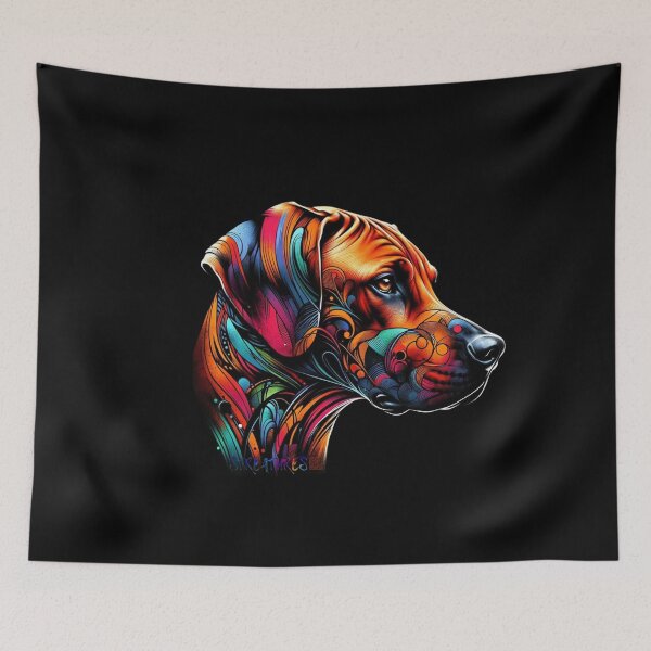 Item preview, Rhodesian Ridgeback | Street Art | Boldly Yours | Streatures designed and sold by Streatures.