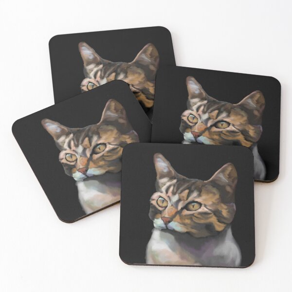 Item preview, Cat Portrait designed and sold by vindorious.
