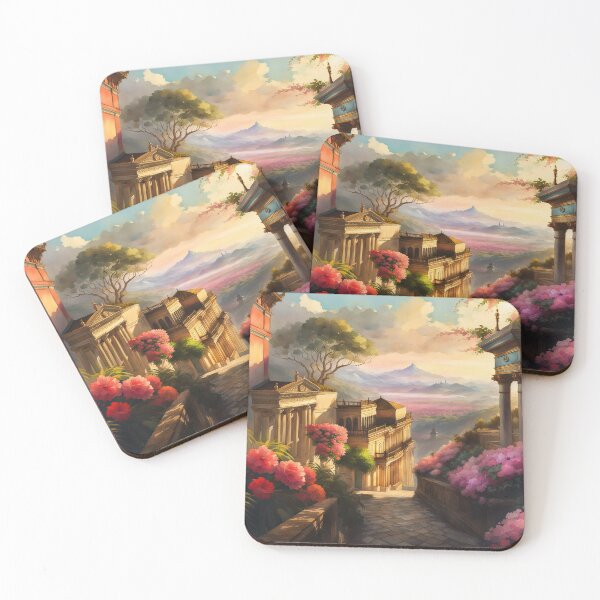 Item preview, Enchanted city landscape designed and sold by AIartistIT.
