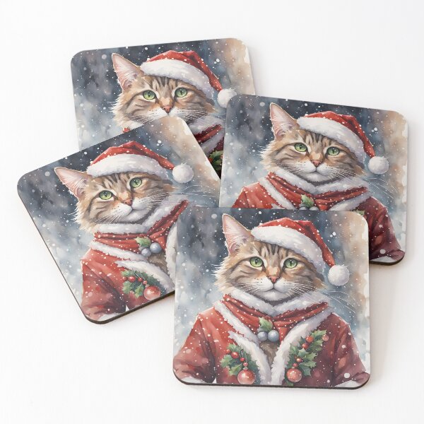 Item preview, Christmas Cat designed and sold by Jambonfromage.