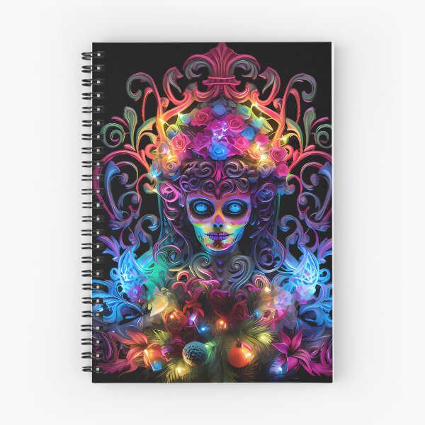 Item preview, “Magic Christmas Night: Neon Colors and Character” designed and sold by Art-Vortex-fr.