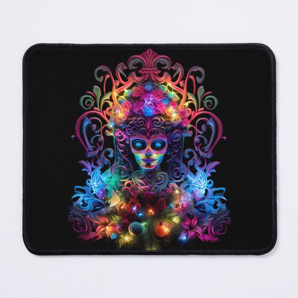 Item preview, “Magic Christmas Night: Neon Colors and Character” designed and sold by Art-Vortex-fr.