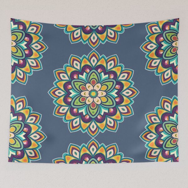 Item preview, Floral Rangoli - Design & Pattern designed and sold by Jollys-ArtShop.