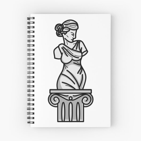Item preview, Ancient Roman Greek Bust Sculpture designed and sold by radiantdark.