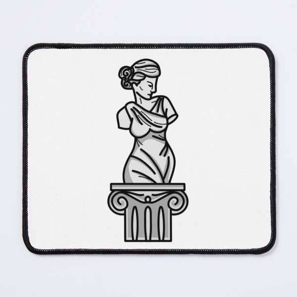 Item preview, Ancient Roman Greek Bust Sculpture designed and sold by radiantdark.