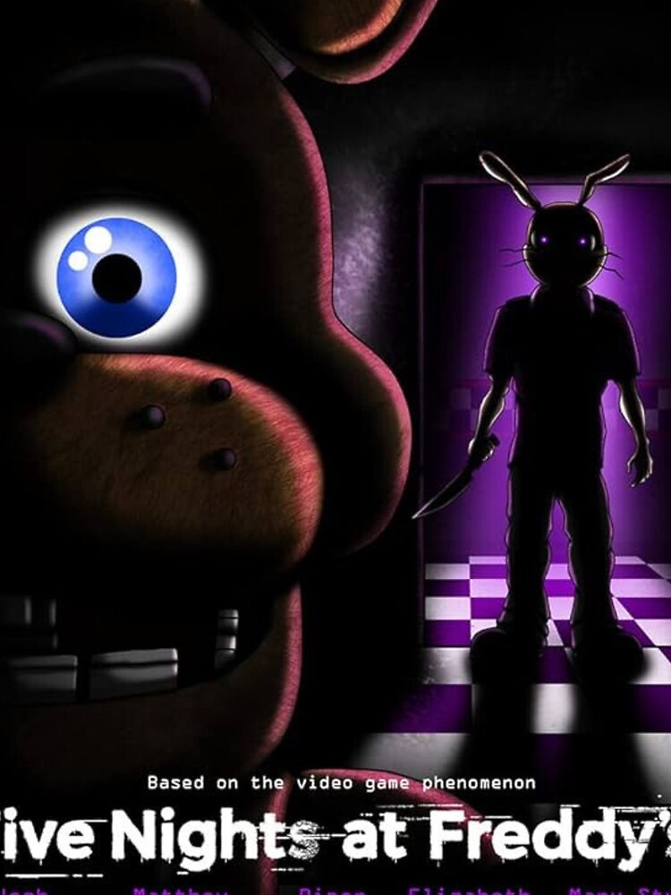 Fnaf Movie, Five Nights at Freddys movie Poster for Sale by ShopSouthKissi