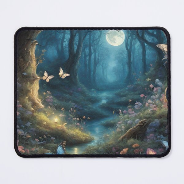 Item preview, **"Peaceful forest scene - Gift for nature lovers, hikers, and anyone who appreciates the beauty of nature" designed and sold by NAB  design.