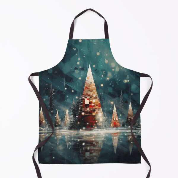 Item preview, Christmas tree green abstract motif designed and sold by PanoramaMedien.