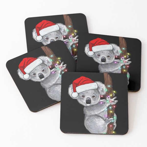 Item preview, xmas koala, xmas aussie, funny xmas with cutie koala designed and sold by NaaEchDesign ⭐⭐⭐⭐⭐.
