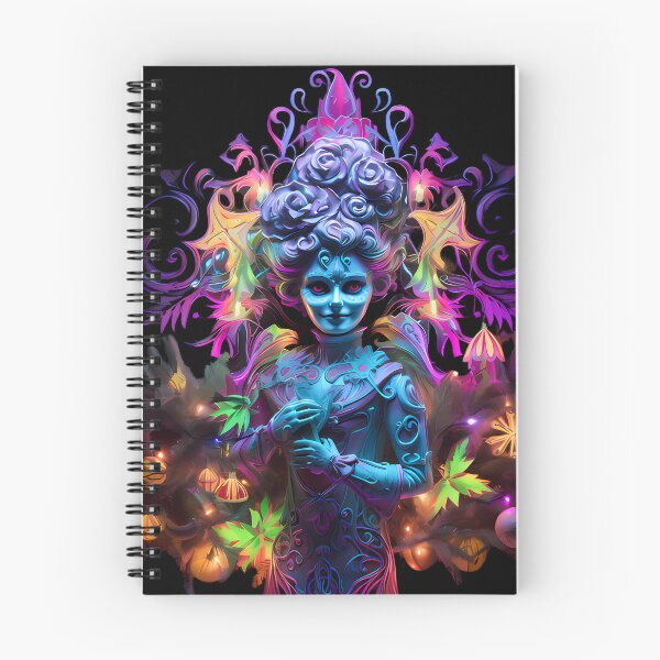 Item preview, “Magic Christmas Night: Neon Colors and Character” designed and sold by Art-Vortex-fr.
