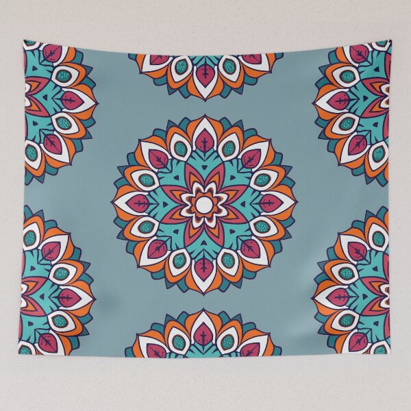 Item preview, Indian Rangoli Art-Design & Pattern designed and sold by Jollys-ArtShop.