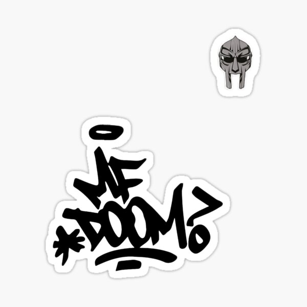 Item preview, MF DOOM Logo designed and sold by seandasheep.