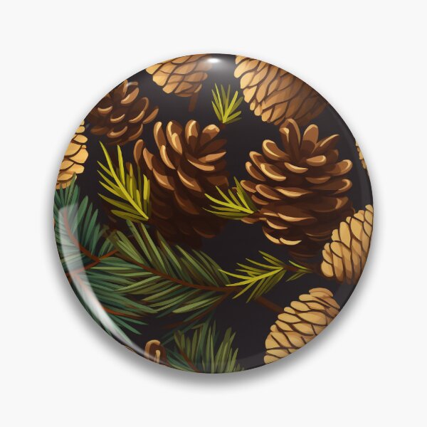 Artikelvorschau, Pine Cone Pattern entworfen und verkauft von Midnight Garden.