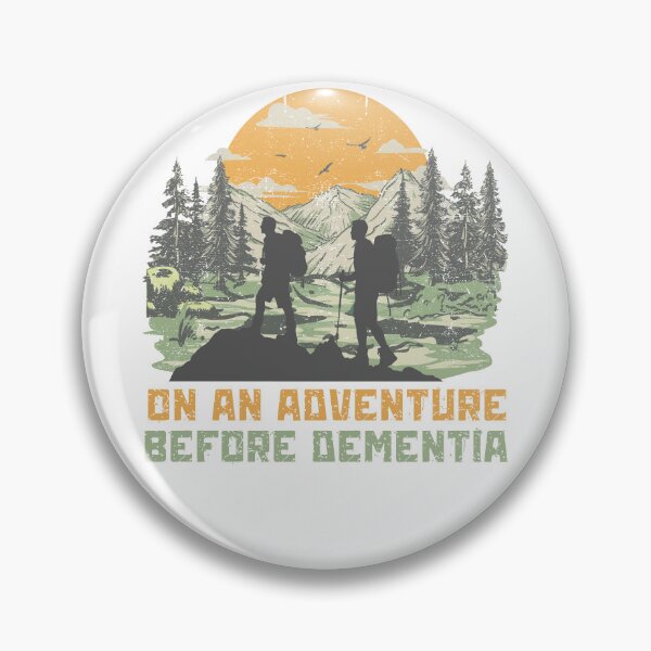 Item preview, On and adventure before dementia vintage style design.   designed and sold by Alyn8.