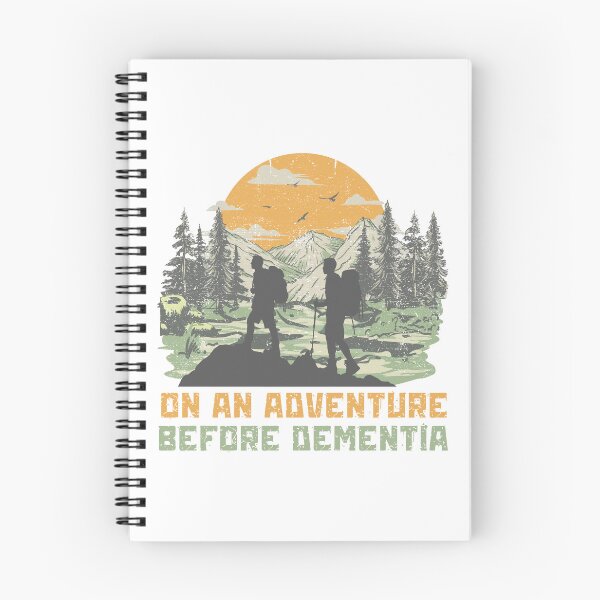 Item preview, On and adventure before dementia vintage style design.   designed and sold by Alyn8.
