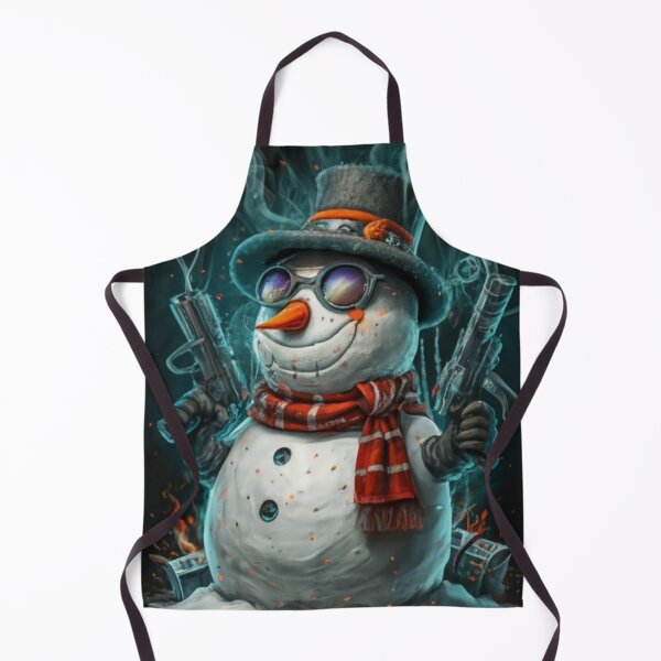 Item preview, Gangsta Snowman With Sunglasses Christmas Sweater Funny Colorful Humor Popart designed and sold by ShopSunday.